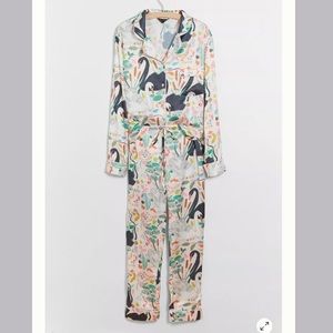 Anthropologie RARE Karen Mabon Swan Lake Pajama
